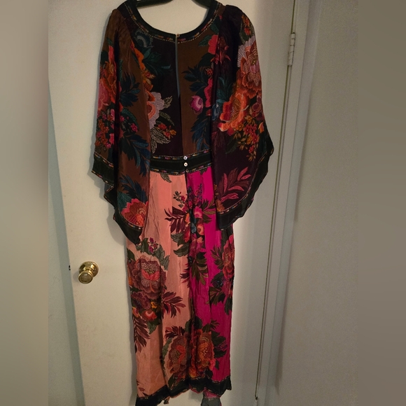 FARM Rio Floral Maxi Dress - Pink and Black - Picture 10 of 10